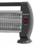 Orbegozo BP 0206 Estufa de Cuarzo 1200 W Negro